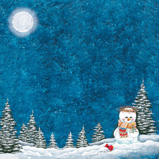BJ's Snowman Paper - Hot Off the Press image 0