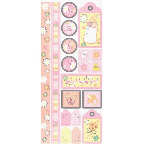 Baby Girl Sticker, SandyLion image 0
