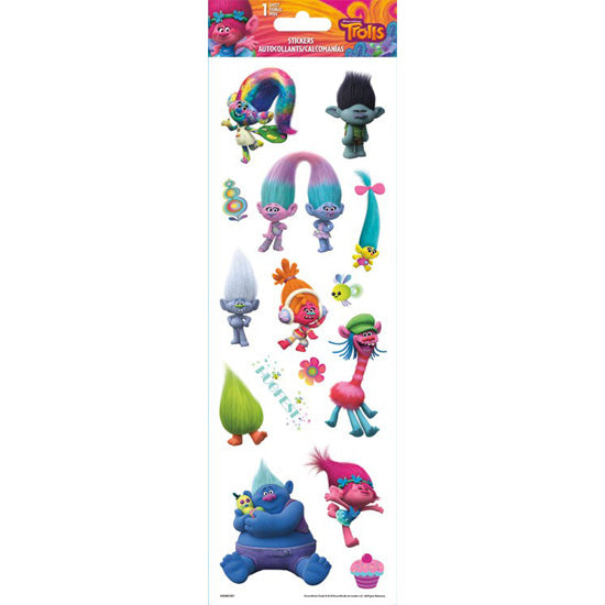 Trolls Tall Sticker, SandyLion image 0