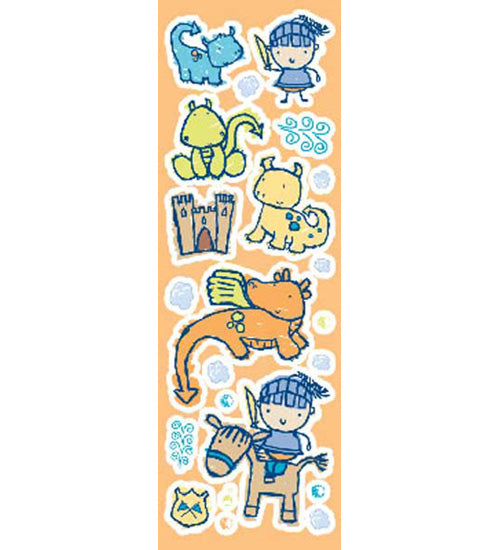 Boy Dragons Sticker, Sandylion image 0