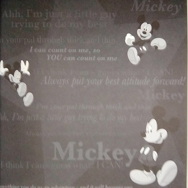 MIckey Mouse Tonal Cardstock Paper, Sandylion image 0