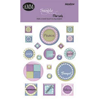 Meadow Morsels Epoxy Stickers, All My Memories image 0