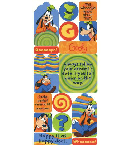 Goofy Sticker Sheet #2, SandyLion image 0