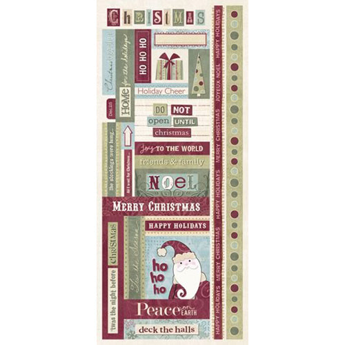 Kelly Panacci Holiday Phrase Sticker - SandyLion image 0