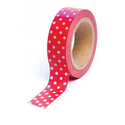 Red Polka Dot Trendy/Washi Tape - Queen &amp; Co image 0
