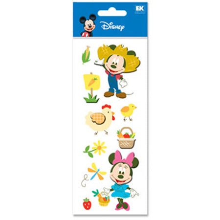 On the Farm 1 Dimensional Sticker Sheet - EK Success image 0