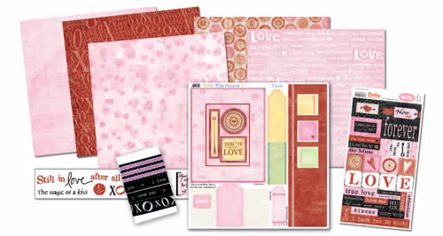Valentine Memory Kit - Carolees Creations/Adornit image 0