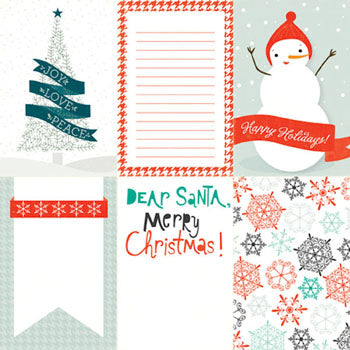 Happy Holidays Double-Sided Cardstock Paper/Dear Santa Collection - Echo Park image 0