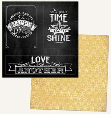 Shine Cut-Outs Double-Sided Paper/Chalk Studio B - My Mind's Eye image 0