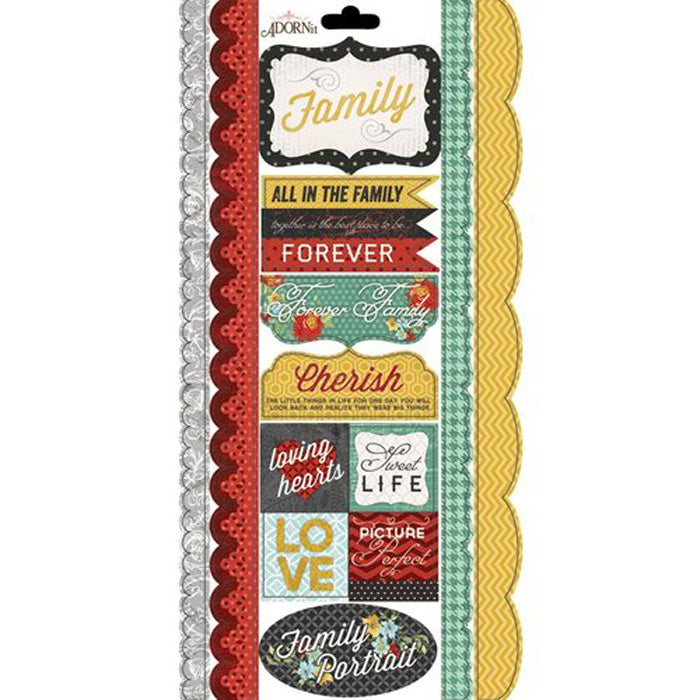 Kindred Border Stickers - Carolees Creation image 0