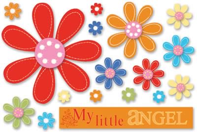 Freckles 3-D Foam Sticker - Carolees Creation/Adornit image 0