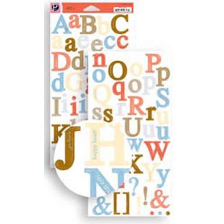 Loverly ABC's Sticker - Pebbles Inc. image 0