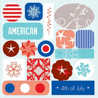 Rockets Red Glare Epoxy Stickers - G.C.D. Studios image 0