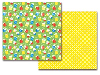 Birthday Gifts/Birthday Yellow Stars Paper - Queen & Company image 0
