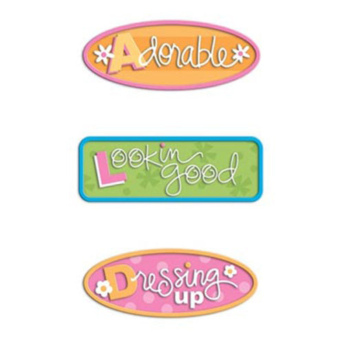 Lush Adorable Metal Signs/Studio Basics 101 - Creative Imaginations image 0