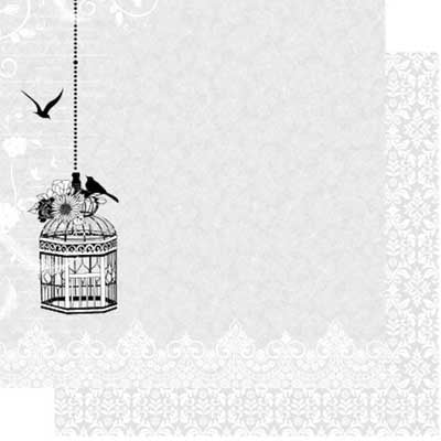 Love Birds Double-Sided Glitter Paper - Best Creation Inc image 0