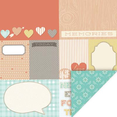 Mini Celebrations "Remember" Double-Sided Paper - KI Memories image 0