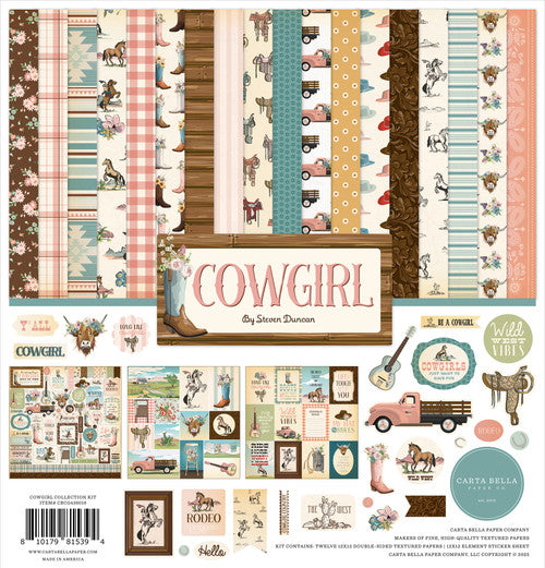 Cowgirl Collection Kit - Carta Bella