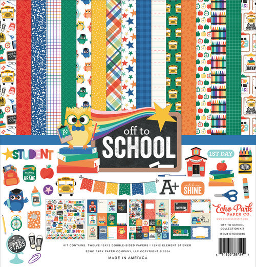 The Off To School Collection Kit - Echo Park
