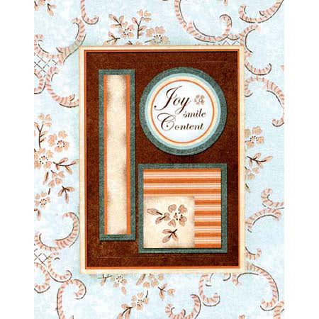 Contentment Punch Out Frame - Carolees Creations/Adornit image 0