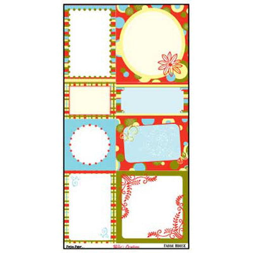 Farm House Cardstock Journal Card / Keller Creations image 0