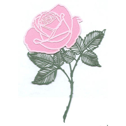 Layered Pink Rose By Ellen Road image 0