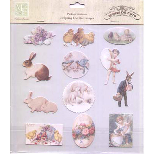 Spring Die-Cut Sheet by Melissa Frances image 0