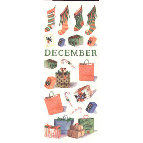 December Vellum Sticker Sheet - Printworks image 0
