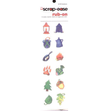 Outdoors Rub-Ons  -Scrap-Ease image 0