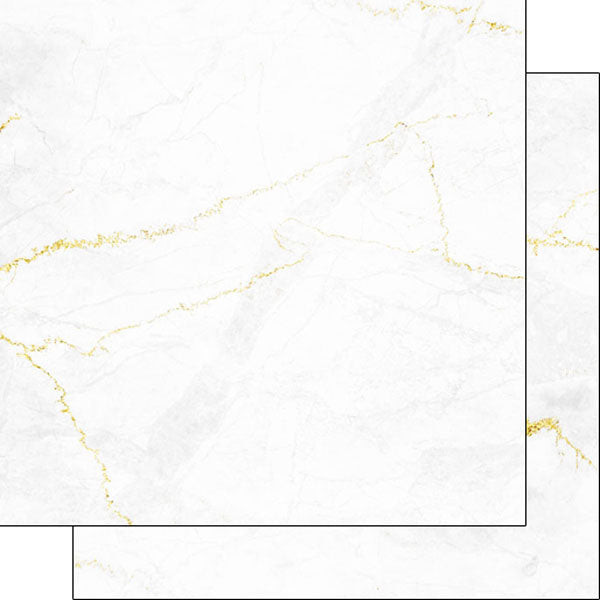 Gold Marble Paper - Scrapbook Customs image 0