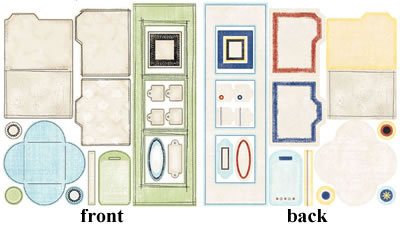 Stitched File Folders - Carolees Creations/Adornit image 0