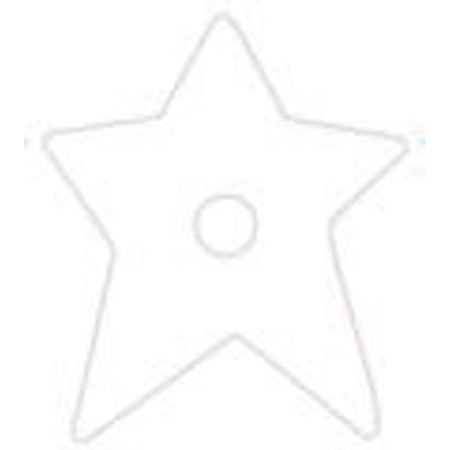 Silver Stars Metal Eyelet Accents - Carolees Creations/Adornit image 0