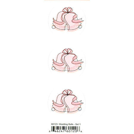 Duplicates Wedding Bells (Set 1) Sticker - Pebbles Inc. image 0