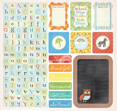 A to Z Cardstock Alphabet Stickers/A to Z Collection - Creative Imaginations image 0