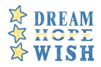 Dream, Hope, Wish Laser Die Cut - Carolees Creations/Adornit image 0