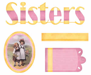 Sisters Laser Die Cuts - Carolees Creations/Adornit image 0