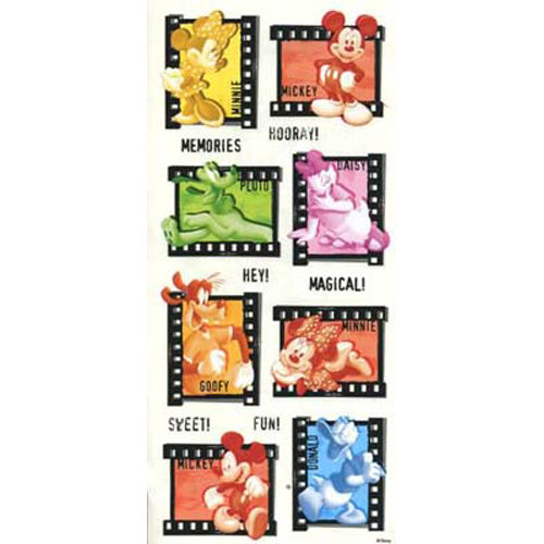 Mickey Flim Strip Sticker, SandyLion image 0