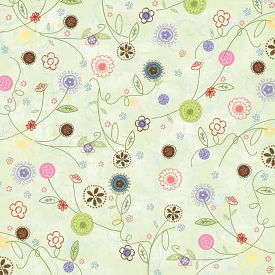 Joyful Flowers Paper - Carolees Creation image 0