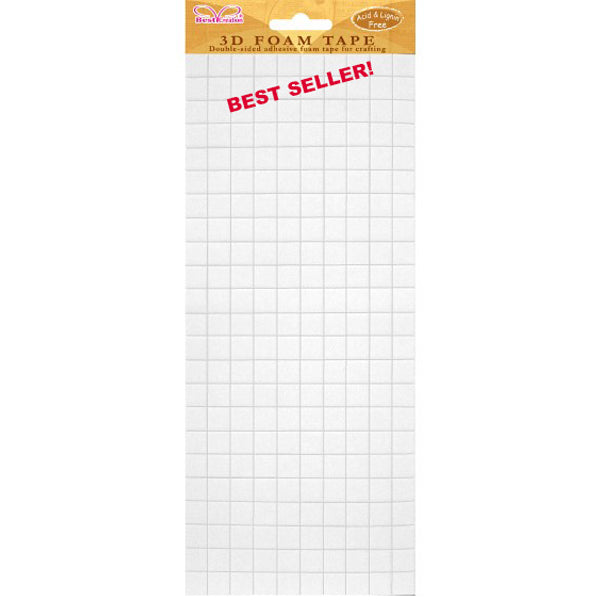 Big Square Foam 3D Foam Adhesive Tape – Best Creation image 0