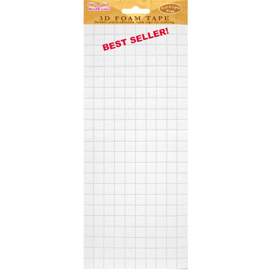 Big Square Foam 3D Foam Adhesive Tape – Best Creation image 0