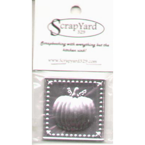 Silver Pumpkins Embossed Tins (4 pack) / Scrap Yard 329 image 0