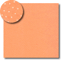 Lacy Dots Orange Paper - Carolees Creations/Adornit image 0