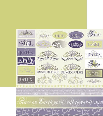 Banquet Mulberry Season Paper / Delish Designs image 0