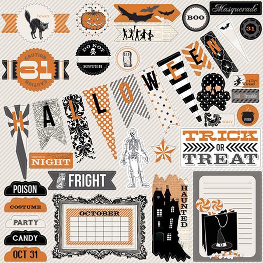 Teresa Collins Masquerade Party Die-Cut Accessories image 0