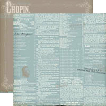 Melody of Life Words Double-Sided Paper/Melody of Life Collection - Echo Park image 0
