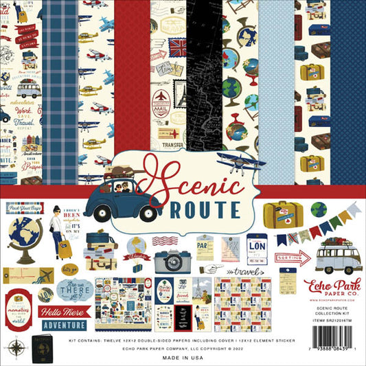 Scenic Route 12x12 Collection Kit - Echo Park image 0