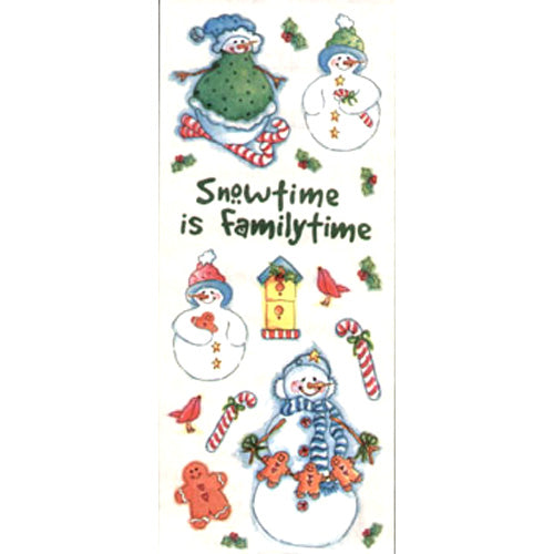 Snowtime Vellum Stickers - Printworks image 0