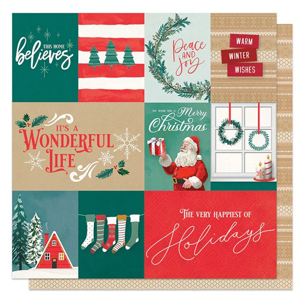 This Home Believes Paper/Wonderful Christmas - PhotoPlay image 0