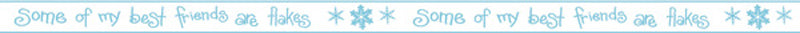 Flaky Friends Twill Ribbon - Carolees Creations/Adornit image 0