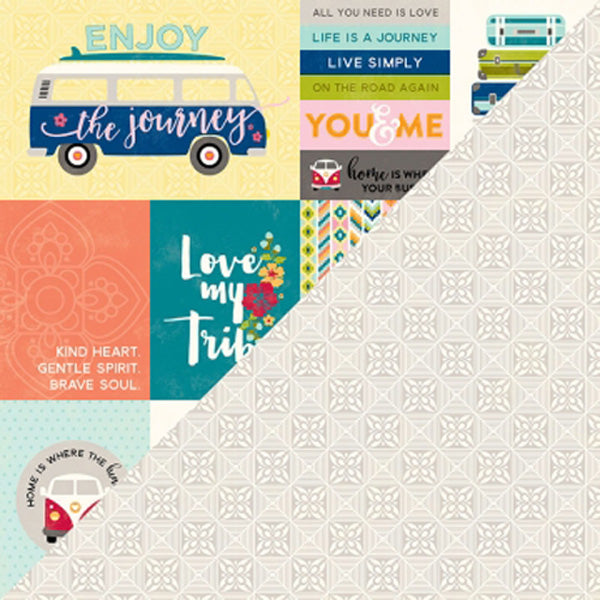 Bohemian Brew Bite Size Bits Paper- Jillibean Soup image 0